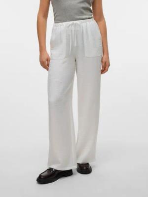 Vero Moda Schlupfhose "VMMELANEY HW LOOSE PANT WVN GA NOOS" Kunstfaser, loose fit
