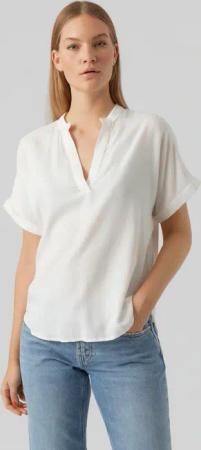 Vero Moda Shirtbluse "VMBEAUTY SS TOP GA NOOS" Viskose, regular fit