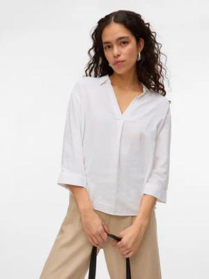 Vero Moda Shirtbluse VMLINN 3/4 TOP WVN GA NOOS
