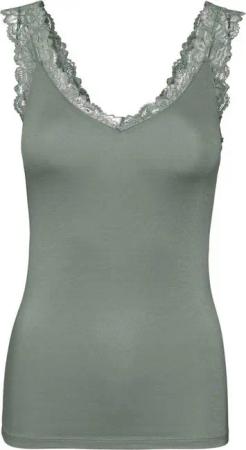 Vero Moda Shirttop ROSA (1-tlg) Spitze