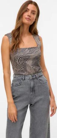 Vero Moda Shirttop VMMILLION SL SQUARE NECK TOP JRS NOOS