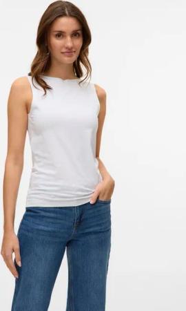 Vero Moda Shirttop VMPANDA MODAL SL TOP JRS NOOS Baumwollmischung, slim fit