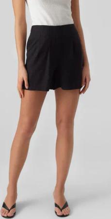 Vero Moda Shorts "VMJESMILO HW SHORTS WVN NOOS" Viskosemischung, regular fit, mit Leinen