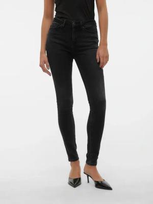 Vero Moda Skinny-fit-Jeans "VMFLASH MR SKINNY JEANS LI111 NOOS" Baumwollmischung mit Stretch, regular waist, skinny fit