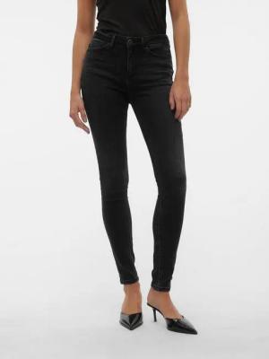 Vero Moda Skinny-fit-Jeans VMFLASH MR SKINNY JEANS LI111 NOOS Baumwollmischung mit Stretch, regular waist, skinny fit