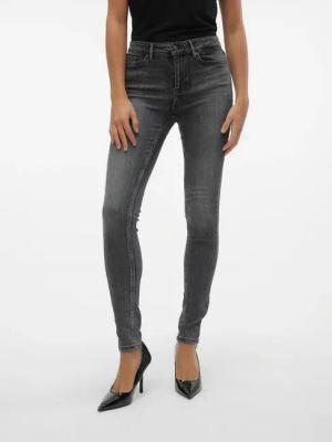 Vero Moda Skinny-fit-Jeans "VMFLASH MR SKINNY JEANS LI213 NOOS" Baumwollmischung mit Stretch, regular waist, skinny fit