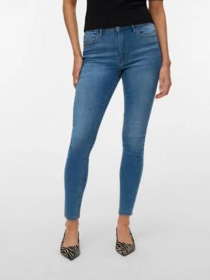 Vero Moda Skinny-fit-Jeans VMPOLLY MR SKINNY JEANS RA3049 NOOS Baumwollmischung, skinny fit