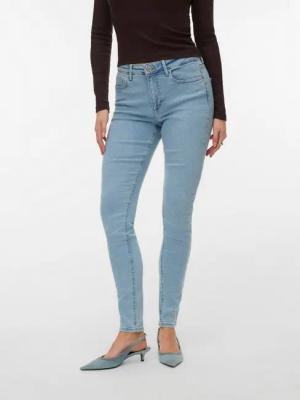 Vero Moda Skinny-fit-Jeans VMPOLLY MR SKINNY JEANS RA3056 NOOS Baumwollmischung, skinny fit, regular waist