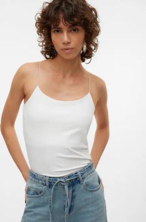 Vero Moda Spaghettitop VMMILLION SHORT SINGLET TOP JRS NOOS Materialmix
