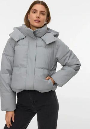 Vero Moda Steppjacke "VMGRETAKYLIE SHORT COATED JACKET NOOS" mit Kapuze