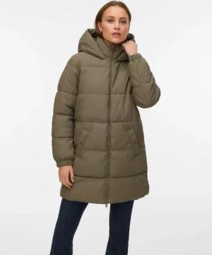 Vero Moda Steppmantel "VMGRETAFIE 3/4 COATED JACKET NOOS"