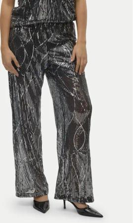 Vero Moda Stoffhose Ellen 10319016 Schwarz Straight Fit