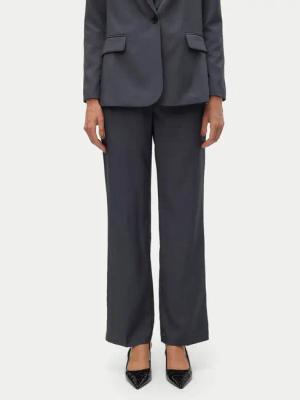 Vero Moda Stoffhose Rita 10301554 Grau Wide Leg