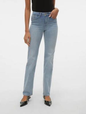 Vero Moda Straight-Jeans VMFLASH MR STRAIGHT JNS LI3102 GA NOOS