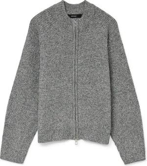 VERO MODA Strickjacke VMBANG grau | XL