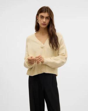 Vero Moda Strickjacke VMCECILY LS V-NECK CARDIGAN GA