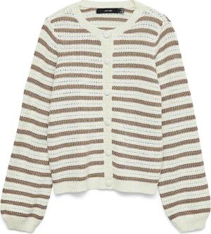 VERO MODA Strickjacke VMGORGEOUS creme | M