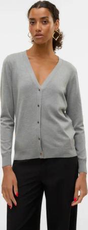 Vero Moda Strickjacke "VMSILJE LS V-NECK CARDIGAN GA NOOS"