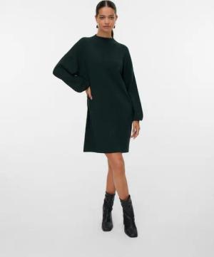 Vero Moda Strickkleid VMNANCY LS FUNNELNECK DRESS GA NOOS