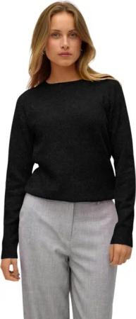 Vero Moda Strickpullover Rundhals Langarm Basic Pulli