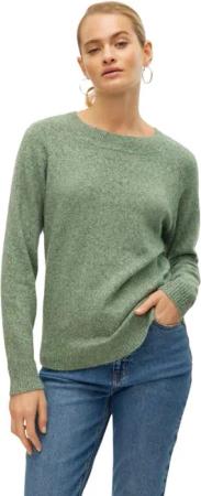 Vero Moda Strickpullover Rundhals Langarm Basic Pulli