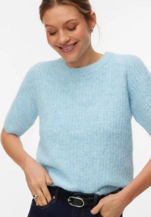 Vero Moda Strickpullover VMAWSOME 2/4 O-NECK PULLOVER NOOS
