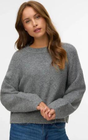 Vero Moda Strickpullover "VMBANG LS O-NECK PULLOVER BOO"