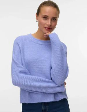 Vero Moda Strickpullover "VMBANG LS O-NECK PULLOVER BOO"