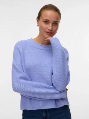 Vero Moda Strickpullover VMBANG LS O-NECK PULLOVER BOO