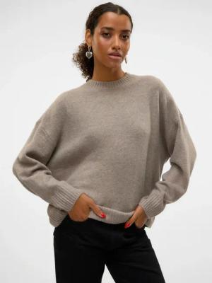 Vero Moda Strickpullover "VMBOOM LS O-NECK PULLOVER GA NOOS"