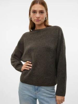 Vero Moda Strickpullover VMBOOM LS O-NECK PULLOVER GA NOOS