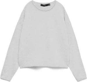 Vero Moda Strickpullover "VMEXCITING PLAIN LS O-NK ROLL PULLOV BOO"