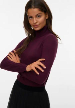 Vero Moda Strickpullover "VMIRIS LS ROLLNECK PULLOVER GA NOOS"