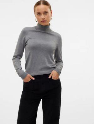Vero Moda Strickpullover VMIRIS LS ROLLNECK PULLOVER GA NOOS