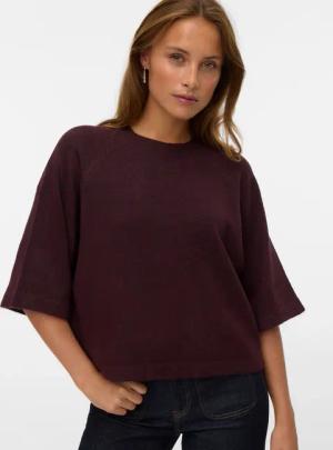 Vero Moda Strickpullover "VMLEFILE 3/4 O-NECK PULLOVER NOOS"