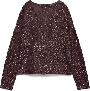 Vero Moda Strickpullover "VMLEILANI NEW LS V-NECK PULLOVER REP"
