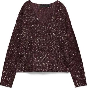 Vero Moda Strickpullover VMLEILANI NEW LS V-NECK PULLOVER REP
