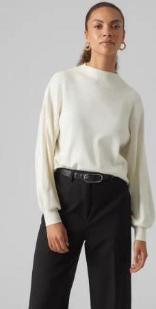 Vero Moda Strickpullover "VMNANCY LS FUNNELNK PULLOVER GA"