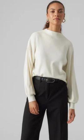 Vero Moda Strickpullover VMNANCY LS FUNNELNK PULLOVER GA