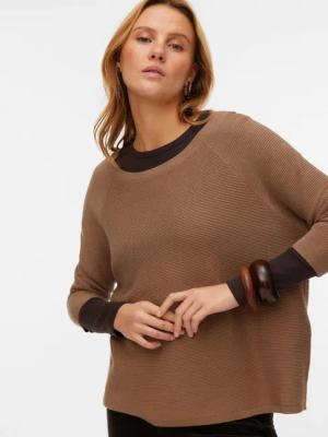 Vero Moda Strickpullover VMNEW NORA 3/4 BOATNECK PULLOVER NOOS