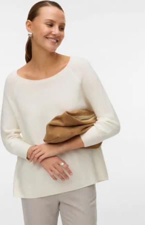Vero Moda Strickpullover VMNEW NORA 3/4 BOATNECK PULLOVER NOOS