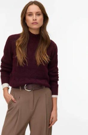 Vero Moda Strickpullover "VMVIRGO LS HIGHNECK PULLOVER BF"