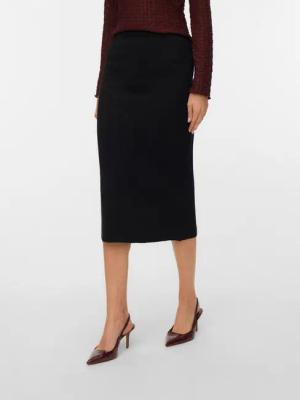 Vero Moda Strickrock VMSABA FULLNEEDL NW 7/8 LNGHT SKIRT NOOS