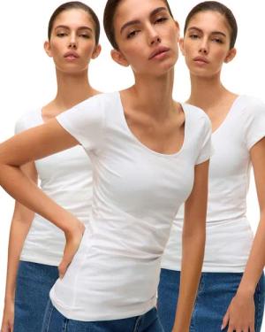 Vero Moda T-Shirt (3er-Pack) Basic T-Shirts