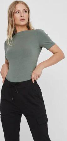 Vero Moda T-Shirt Panda (1-tlg) Plain/ohne Details