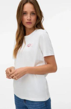 Vero Moda T-Shirt "VMFRIGGA PAULINA SS TOP BOX JRS GA"