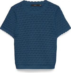 VERO MODA T-Shirt VMJAQUELINE  blau | L