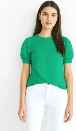 Vero Moda T-Shirt VMKERRY 2/4 O-NECK TOP VMA JRS NOOS mit Rundhalsausschnitt