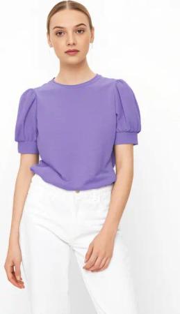 Vero Moda T-Shirt VMKERRY 2/4 O-NECK TOP VMA JRS NOOS mit Rundhalsausschnitt