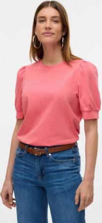 Vero Moda T-Shirt VMKERRY 2/4 O-NECK TOP VMA JRS NOOS mit Rundhalsausschnitt